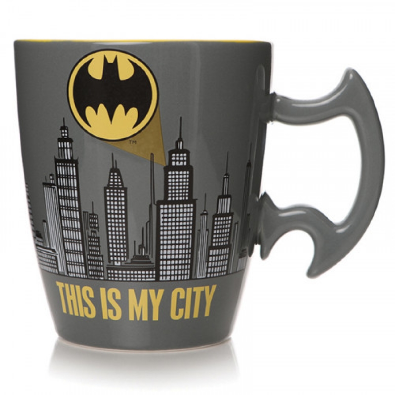 Batman City Scene - Tasse mit Prägung